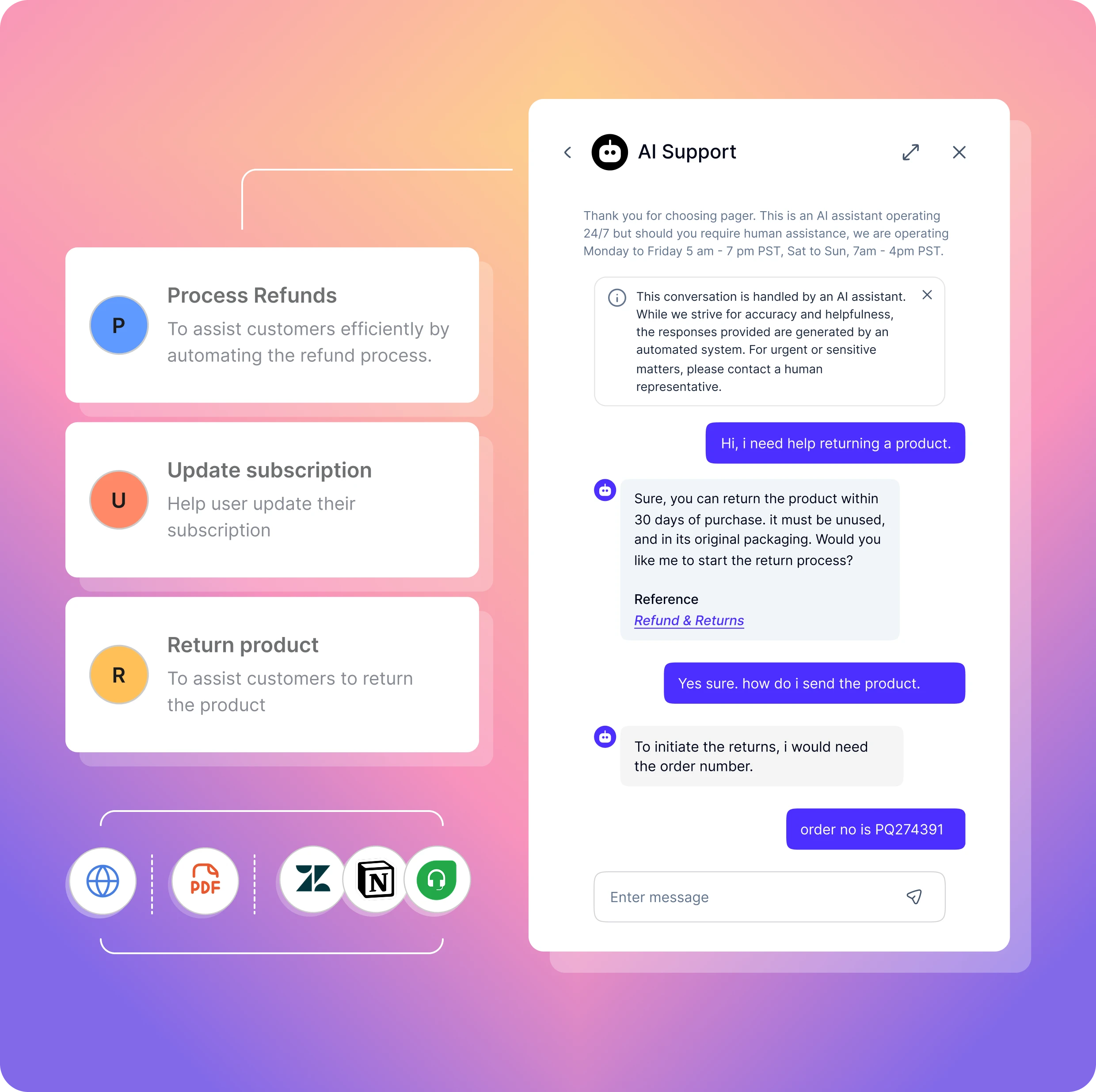 Build AI Agents your customers love 