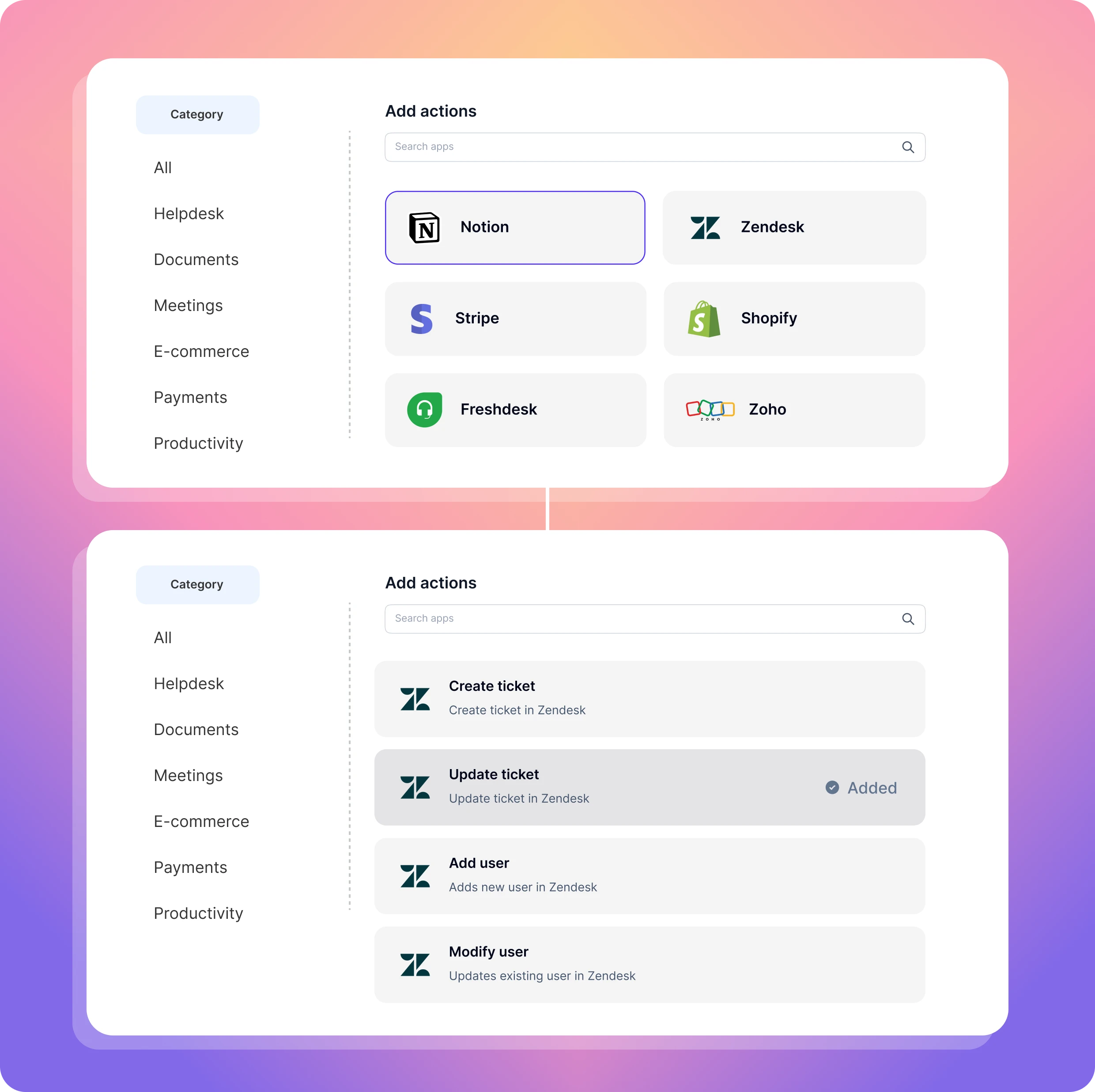 Discover and securely connect with your favourite apps