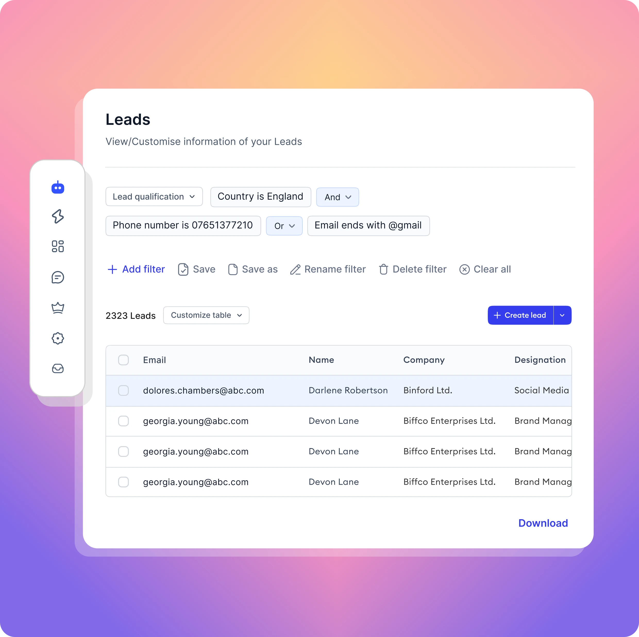 Capture customer information with full privacy